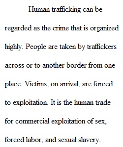 Human Trafficking _Week 2 Assignment- 2